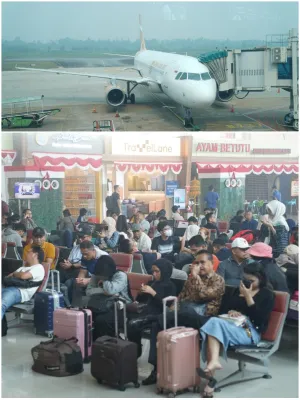 Akibat Kabut Asap, Sejumlah Penerbangan di Bandara Internasional Supadio Alami Keterlambatan
