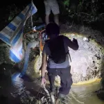 Polsek Simpang Hulu Tertibkan Aktivitas PETI, Mesin dan Peralatan Diamankan