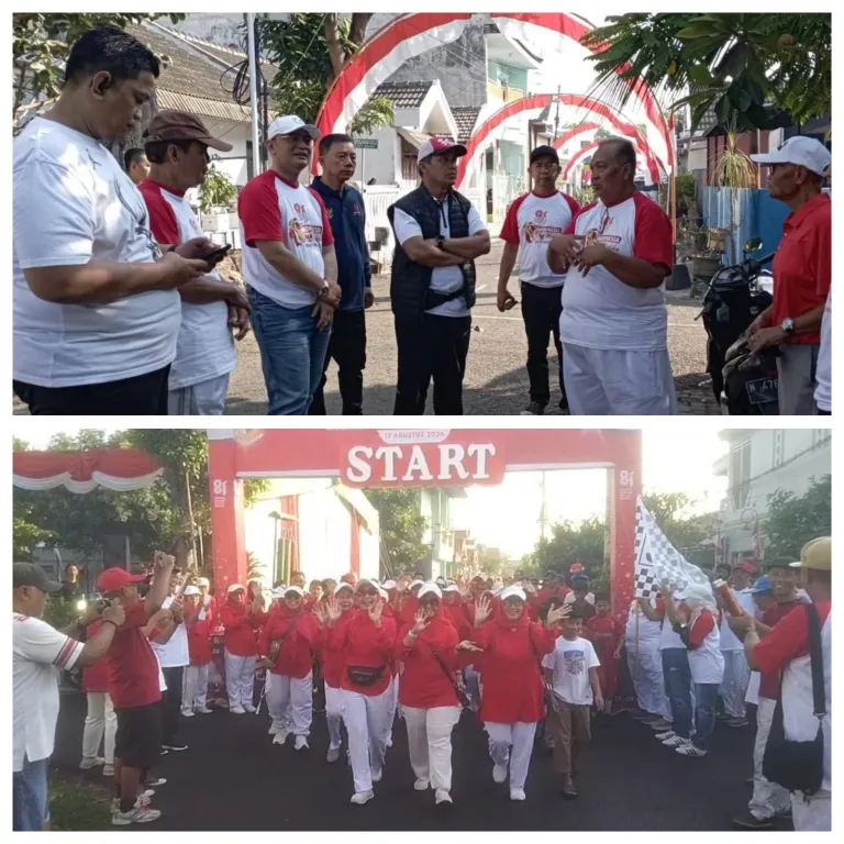 Semangat Penuh kebersamaan keluarga Besar RW 5 perum tembokrejo indah