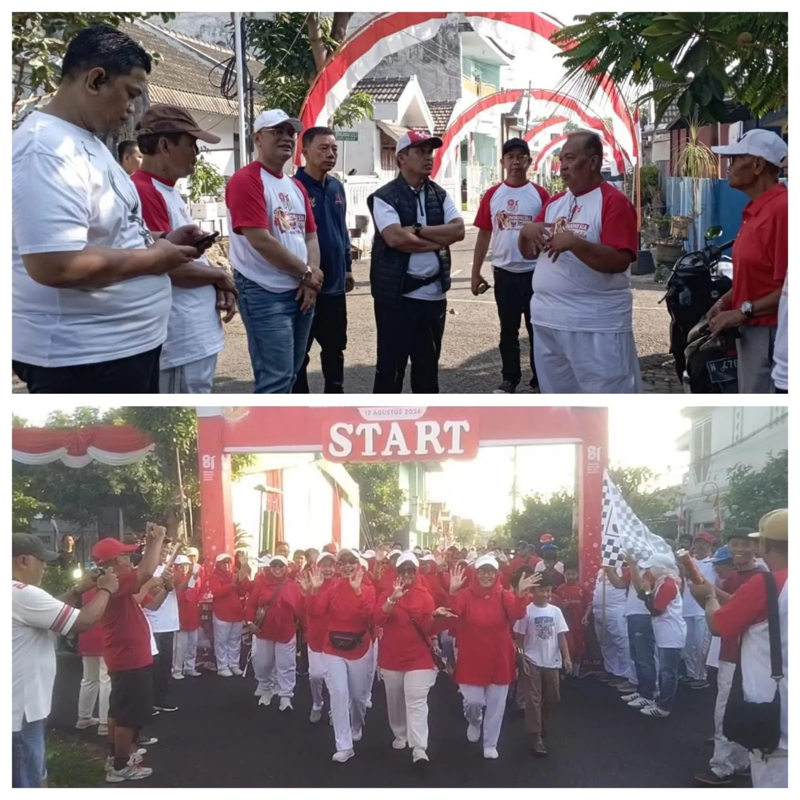 Semangat Penuh kebersamaan keluarga Besar RW 5 perum tembokrejo indah