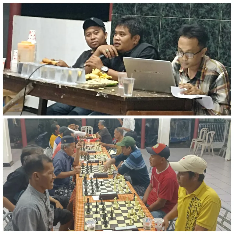 Kelurahan Karanganyar Gelar Turnamen Catur Piala Lurah dalam Rangka HUT RI Ke-81
