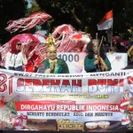 Ribuan Warga Padati Karnaval Desa Pelemwatu, Semarak HUT ke-81 RI Makin Meriah