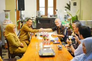 Audiensi Walikota Probolinggo Bersama Prof Masami Isoda Dari University of Tsukuba,Jepang, Bersama Tim Dari SEAMOLEC dan SEAQIM