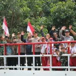 Kapolres Kubu Raya Hadiri Peresmian Ribuan Jembatan dan Sumber Air Bersih oleh Presiden Prabowo