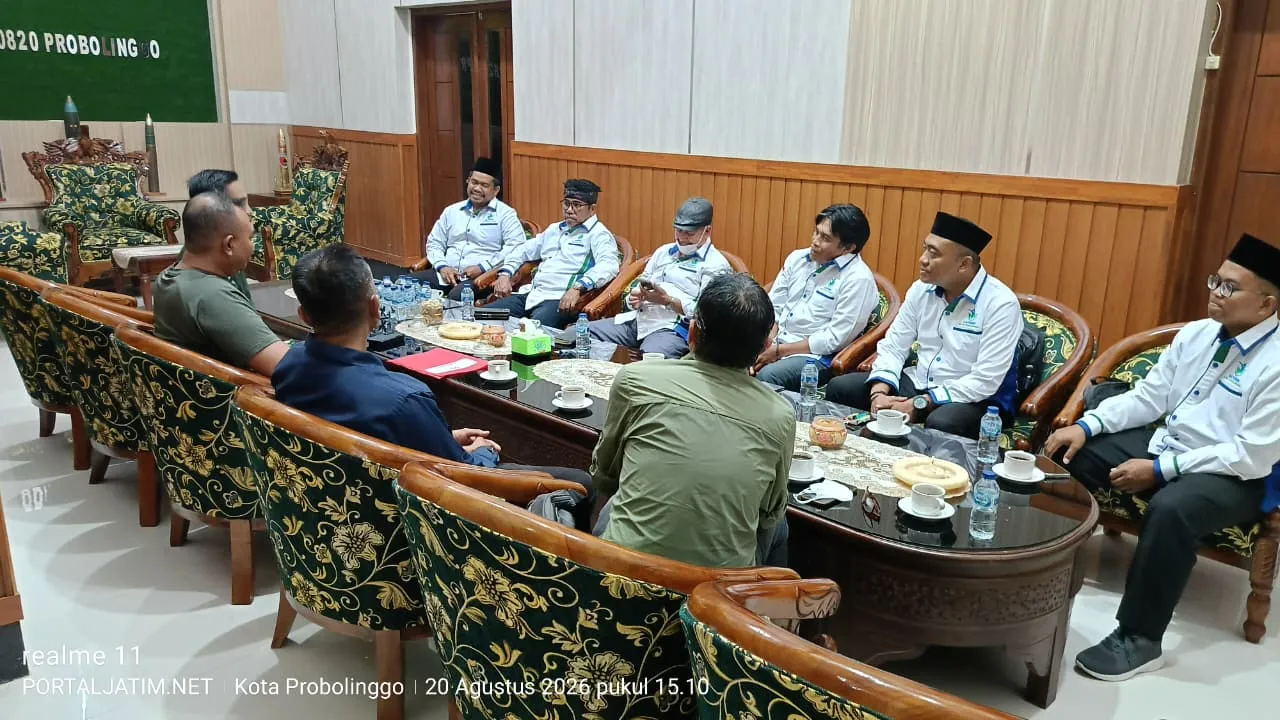 Terima Audiensi Gapembi, Dandim 0820 Probolinggo Tegaskan Dukungan Penuh Program Makan Bergizi Gratis
