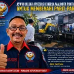 ASWIN Kalbar Apresiasi Pembenahan Parit, Dikota Pontianak