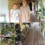 Ibu Timang Warga Desa Kuala Dua Berharap Mendapatkan Program Bantuan Bedah Rumah