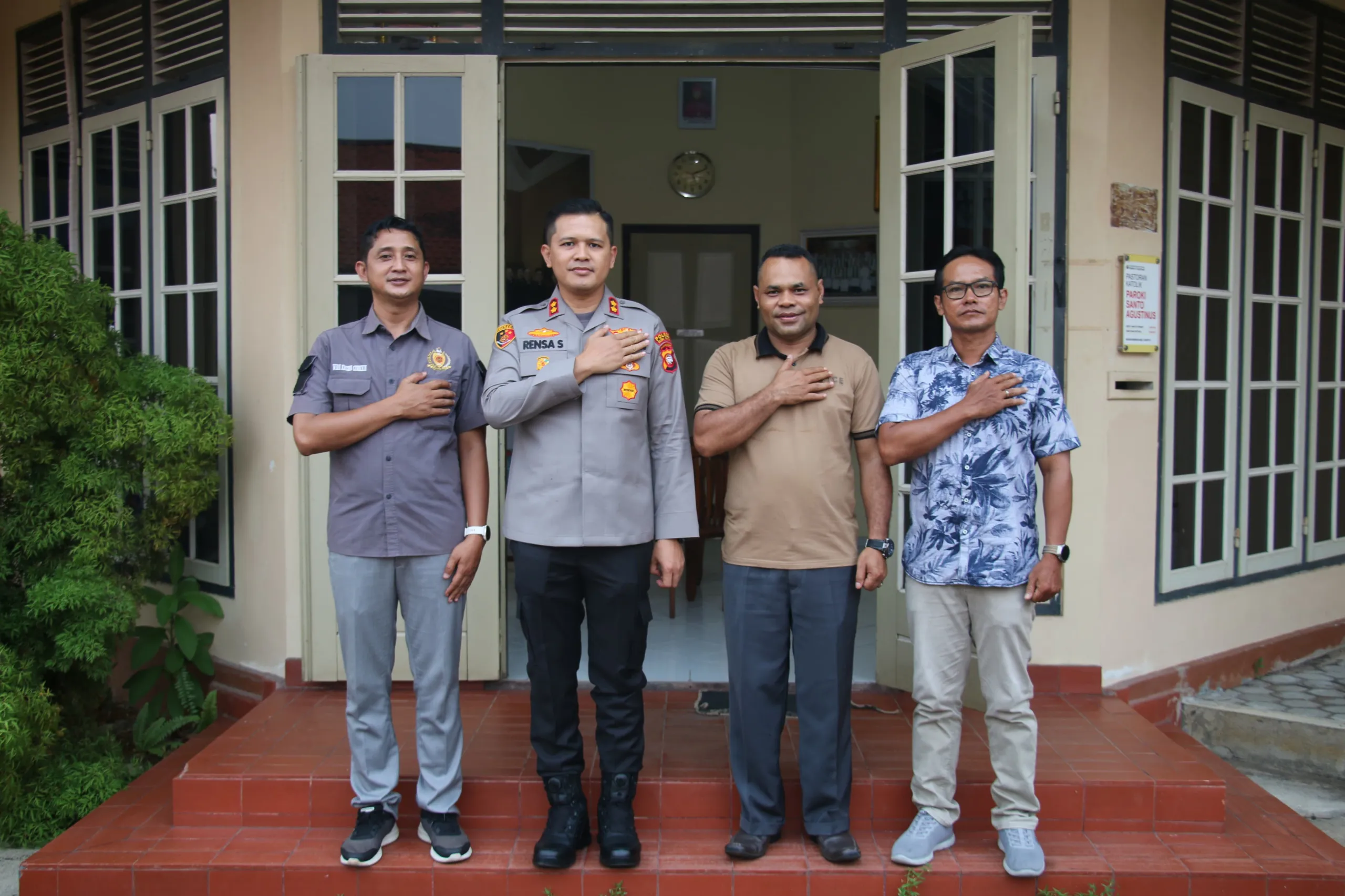Rawat Kerukunan Antarumat, Kapolres Kubu Raya Bangun Sinergi dengan Tokoh Agama