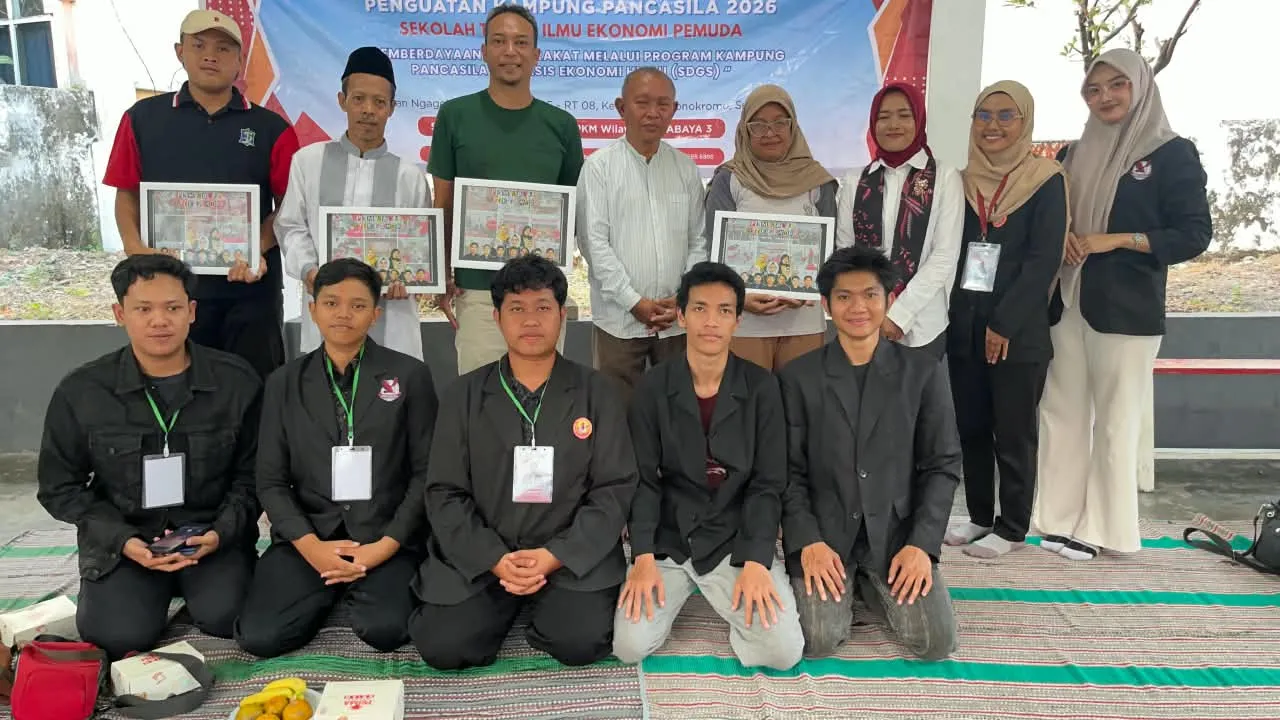 Kampung Pancasila Hijau: PKM 3 Sulap Barang Bekas Jadi Wajah Baru RT 05–RT 08
