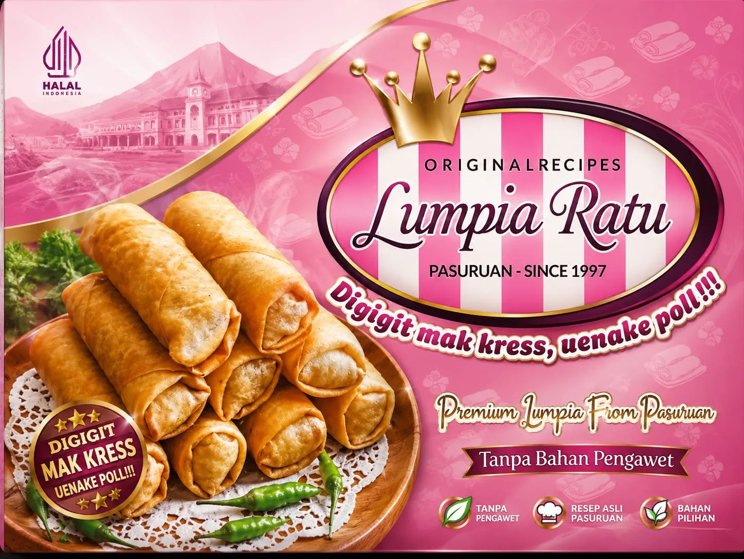 Lumpia Ratu Pasuruan, Cita Rasa Premium yang Tetap Jadi Pilihan