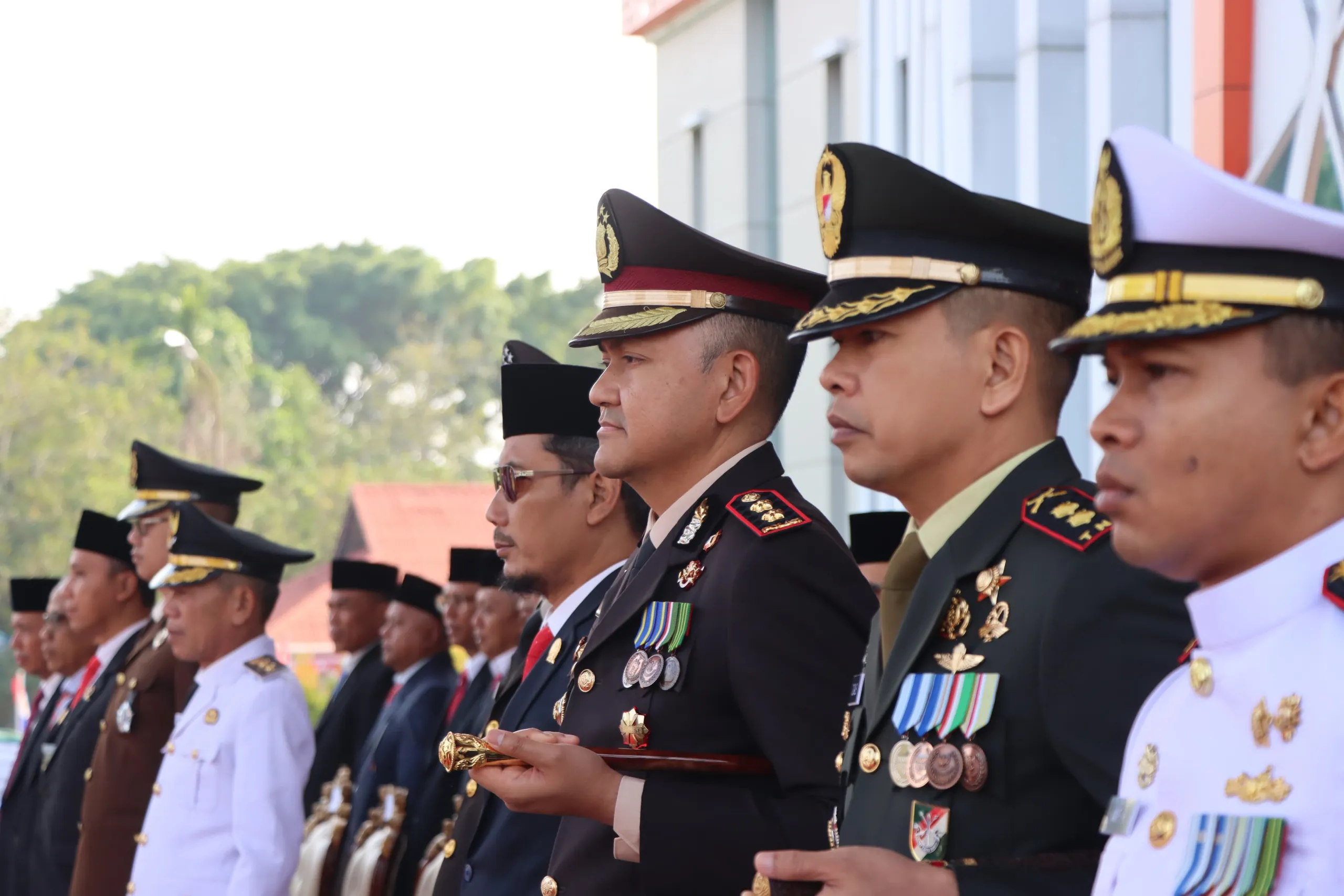 Kapolres Ketapang Bersama Forkopimda Hadiri Upacara HUT ke-81 RI, Momentum Perkuat Semangat Persatuan dan Pengabdian