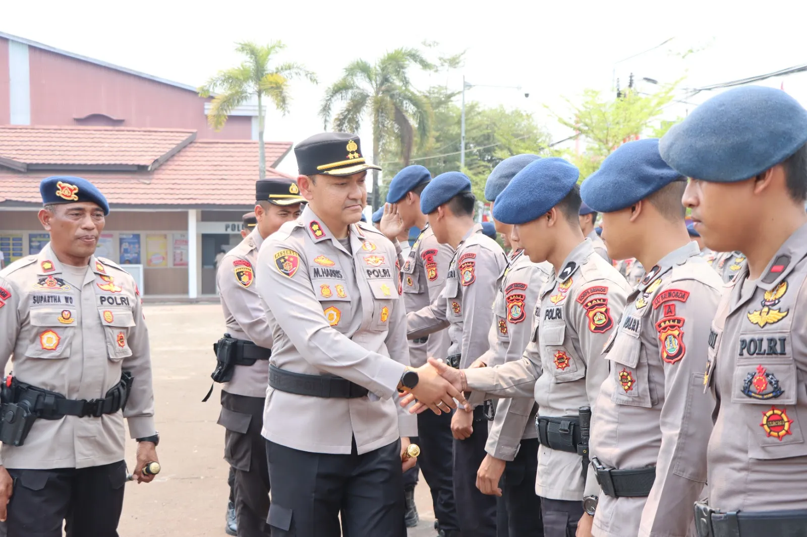 Personel BKO Brimob Polri Tiba Di Polres Ketapang, Perkuat Penanggulangan Karhutla