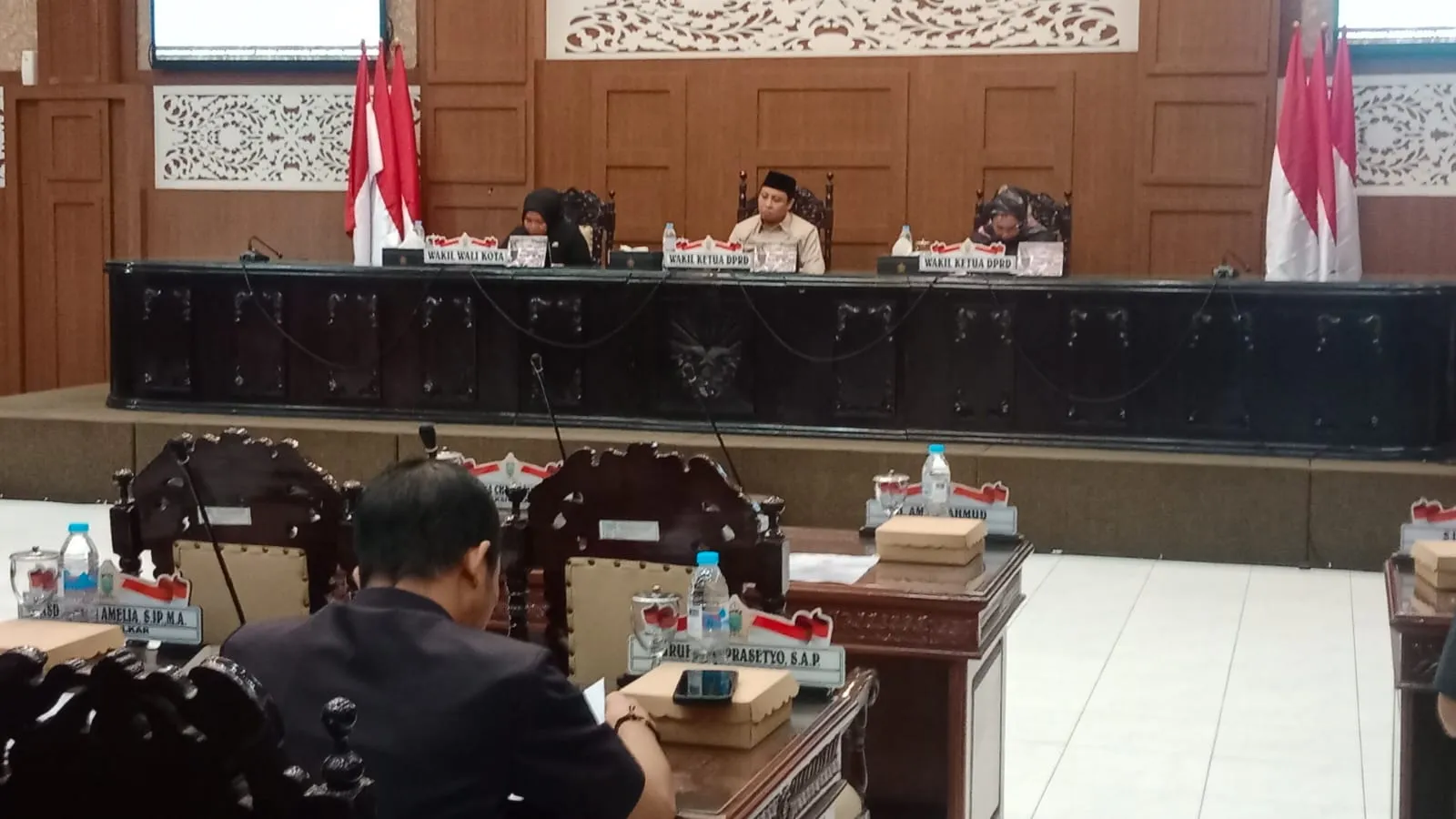 Hadiri Paripurna DPRD, Setda Budiono Wirawan Tegaskan Pemkot Siap Tindaklanjuti Saran Banggar