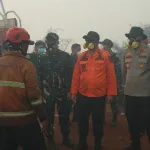 Atasi Karhutla Kapolres Ketapang Bersama Jajaran Forkopimda Turun Langsung Ke Wilayah Karhutla Di Kecamatan Matan Hilir Selatan