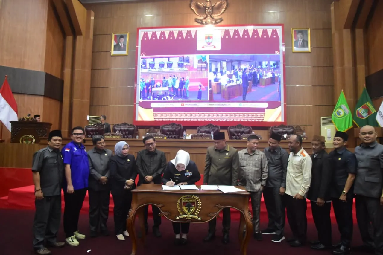 DPRD Musi Rawas Gelar Rapat Paripurna, Bahas MoU Program Propemperda Tahun 2026