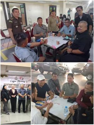 Kejaksaan Tinggi Kalimantan Barat  Coffee Morning Bersama Awak Media
