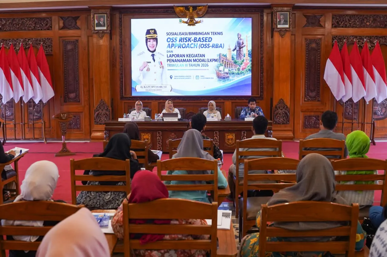 Bimtek OSS RBA, Wali Kota Mojokerto Tekankan Kemudahan Perizinan dan Kewajiban Pelaku Usaha