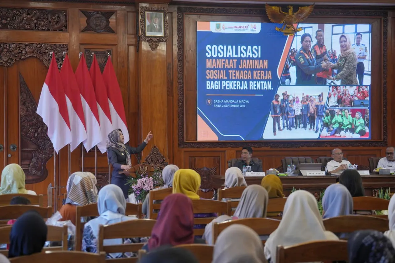 12.199 Pekerja Rentan di Kota Mojokerto Dapat Perlindungan BPJS Ketenagakerjaan