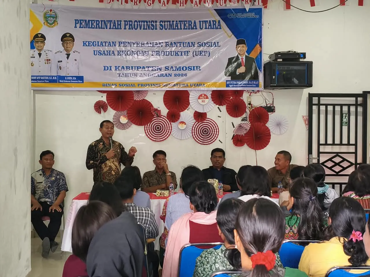 Samosir Terima Bantuan Usaha Ekonomi Produktif Terbanyak di Sumut,