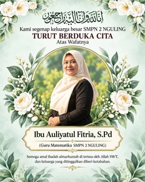 Kabar Duka Menyelimuti Keluarga Besar SMPN 2 Nguling Dalam Laka Tunggal