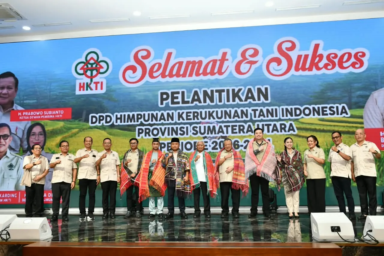 Wakil Bupati Samosir Ariston Tua Sidauruk Terpilih Sebagai Ketua DPC Himpunan Kerukunan Tani Indonesia  Periode 2026-2031