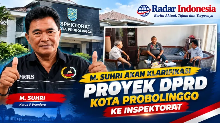 Proyek di Kantor DPRD Kota Probolinggo Disorot, F Wamipro Akan Datangi Inspektorat Kota Probolinggo