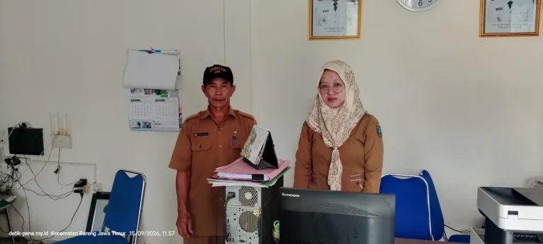 Isu tentang bantuan beras 30 kilo kurang nya transparan,  Kepala desa nglebak sudah sesuai prosedur