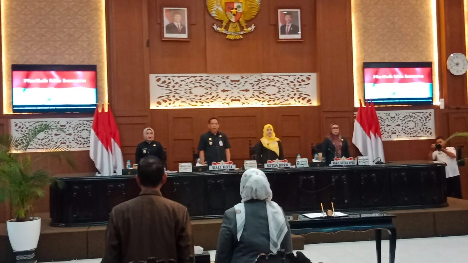 Rapat Paripurba, DPRD Kota Probolinggo dan Pemkot Perubahan APBD 2026 Disepakti