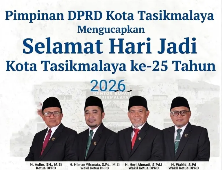 Selamat Hari Jadi Kota Tasikmalaya ke 25 Tahun
