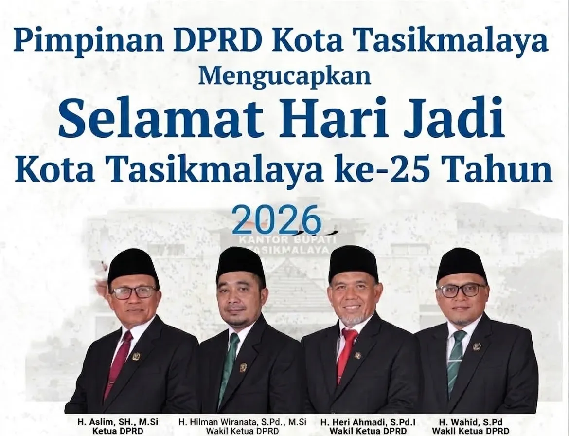 Selamat Hari Jadi Kota Tasikmalaya ke 25 Tahun