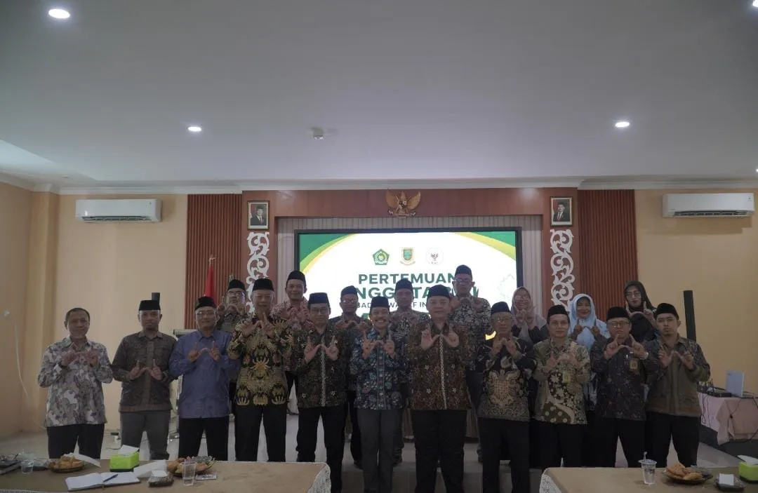 Wawali Mojokerto Dorong BWI Sertifikasi dan Pemetaan Aset Wakaf