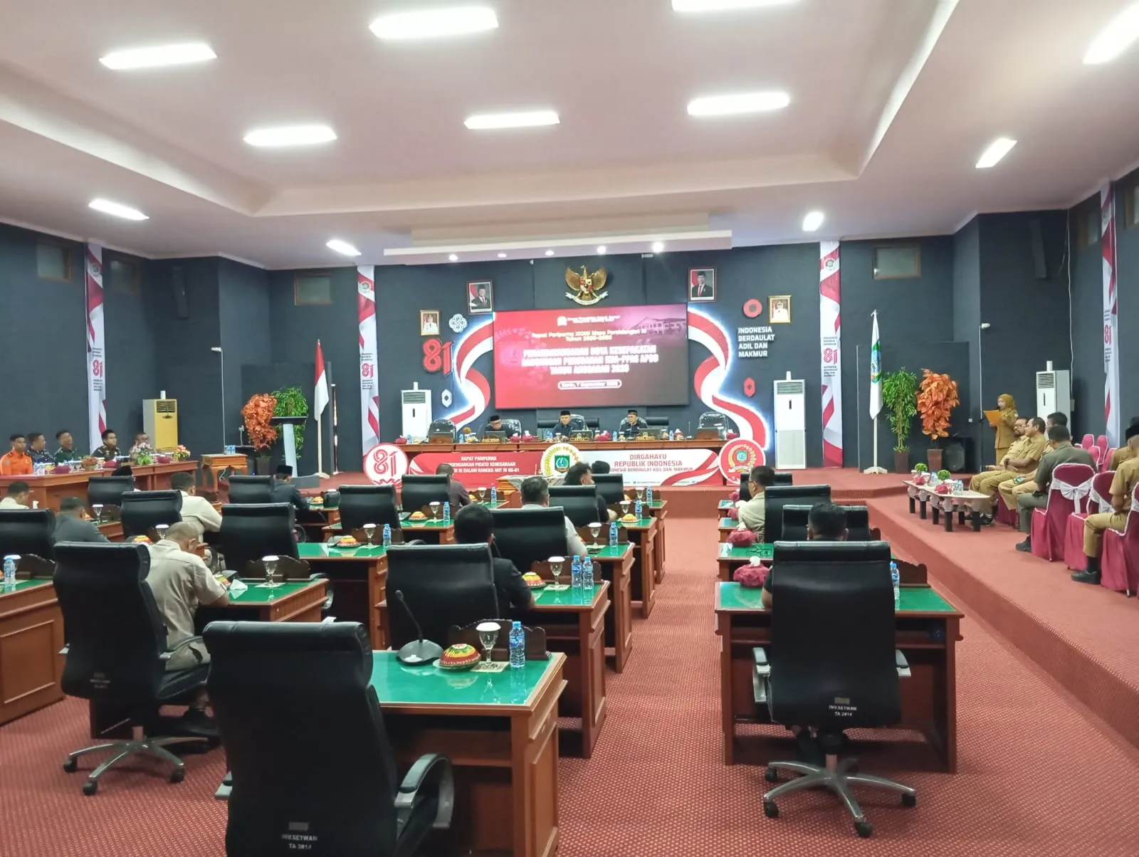 Paripurna Penandatanganan Kesepakatan Perubahan KUA-PPAS APBD 2026