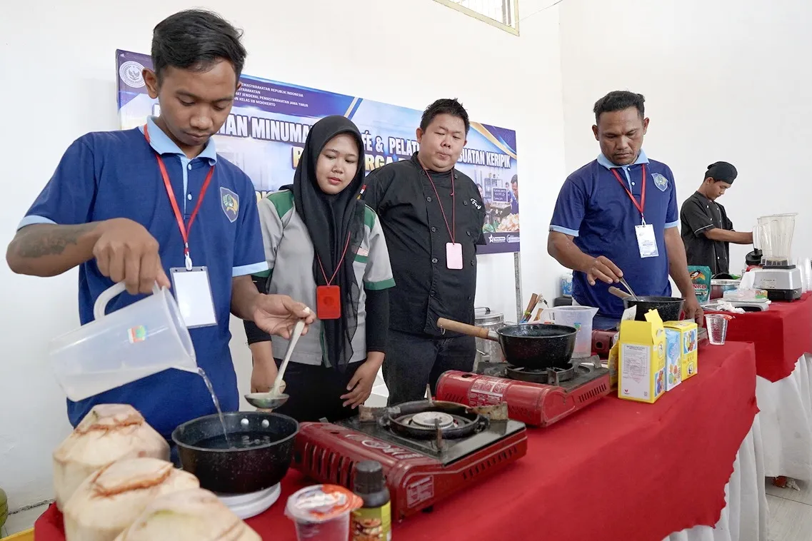 Ning Ita Dorong Warga Binaan Lapas IIB Mojokerto Mandiri lewat Pelatihan Usaha Kuliner