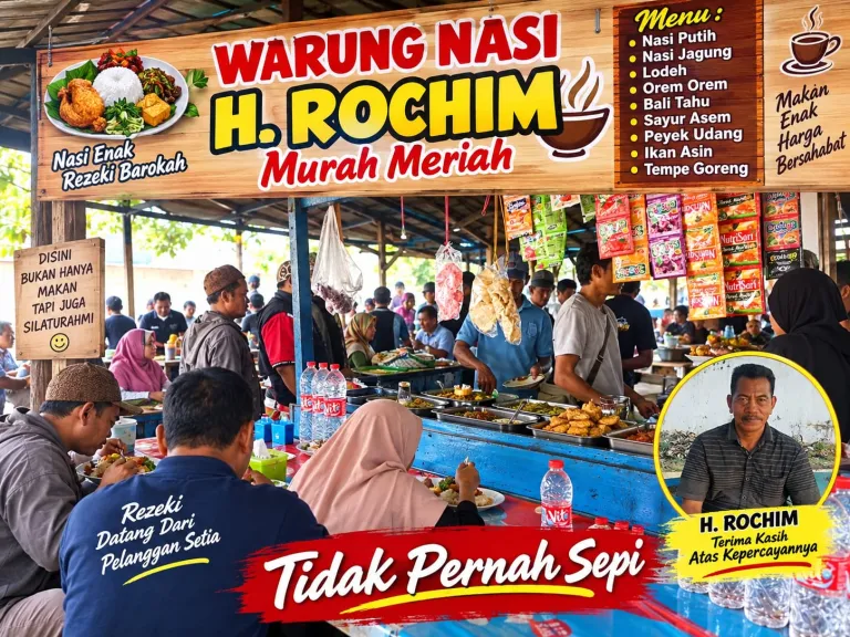 H. Rochim: Berjualan Nasi, Berbagi Rezeki, dan Mencari Pahala