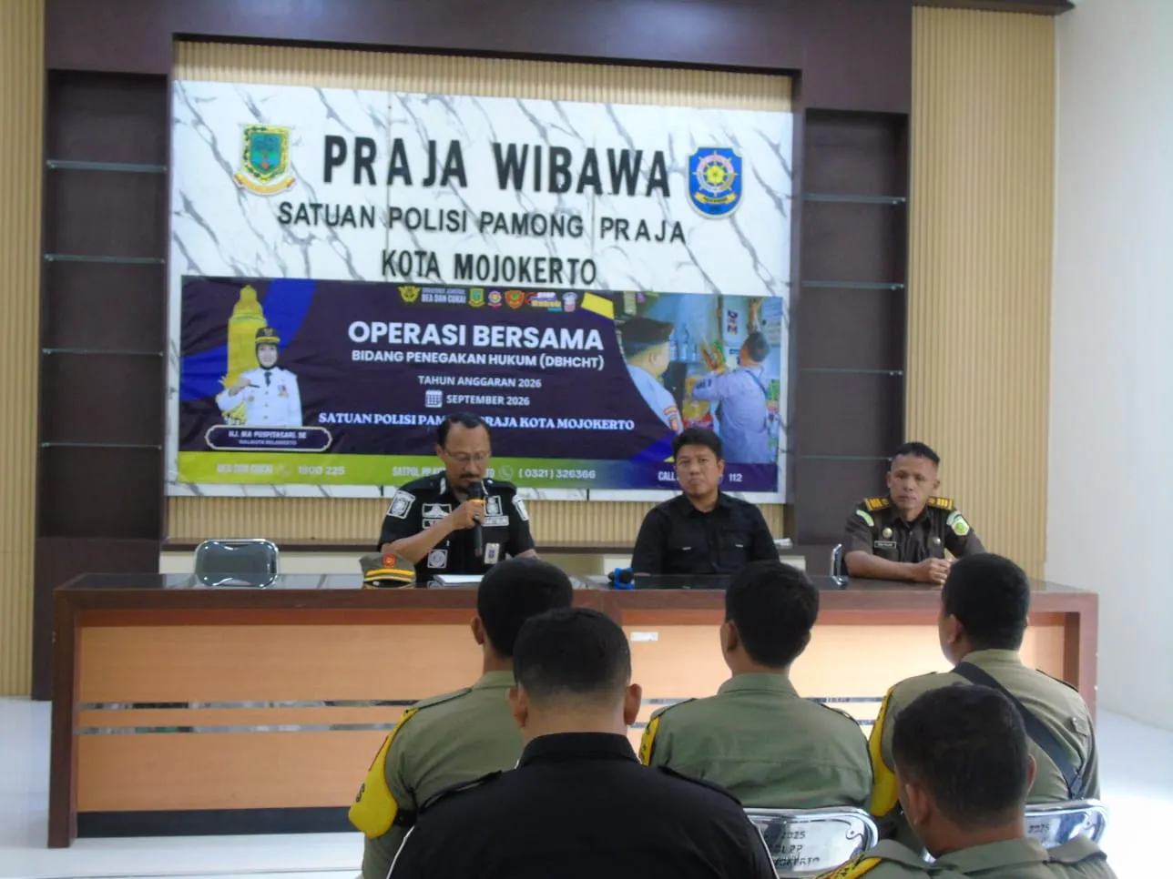 Profesional & Humanis, Satpol PP Kota Mojokerto Pimpin Operasi Gabungan DBHCHT — Hasil Pemeriksaan Tertib