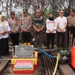 Polresta Pontianak Resmikan Sumur Bor, Perkuat Penanganan Karhutla