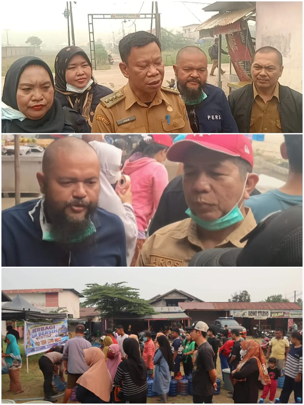 Peduli Warga Terdampak Karhutla dan Kekeringan, Mitra Jurnalis Salurkan 6.000 Liter Air di Sungai Ambawang