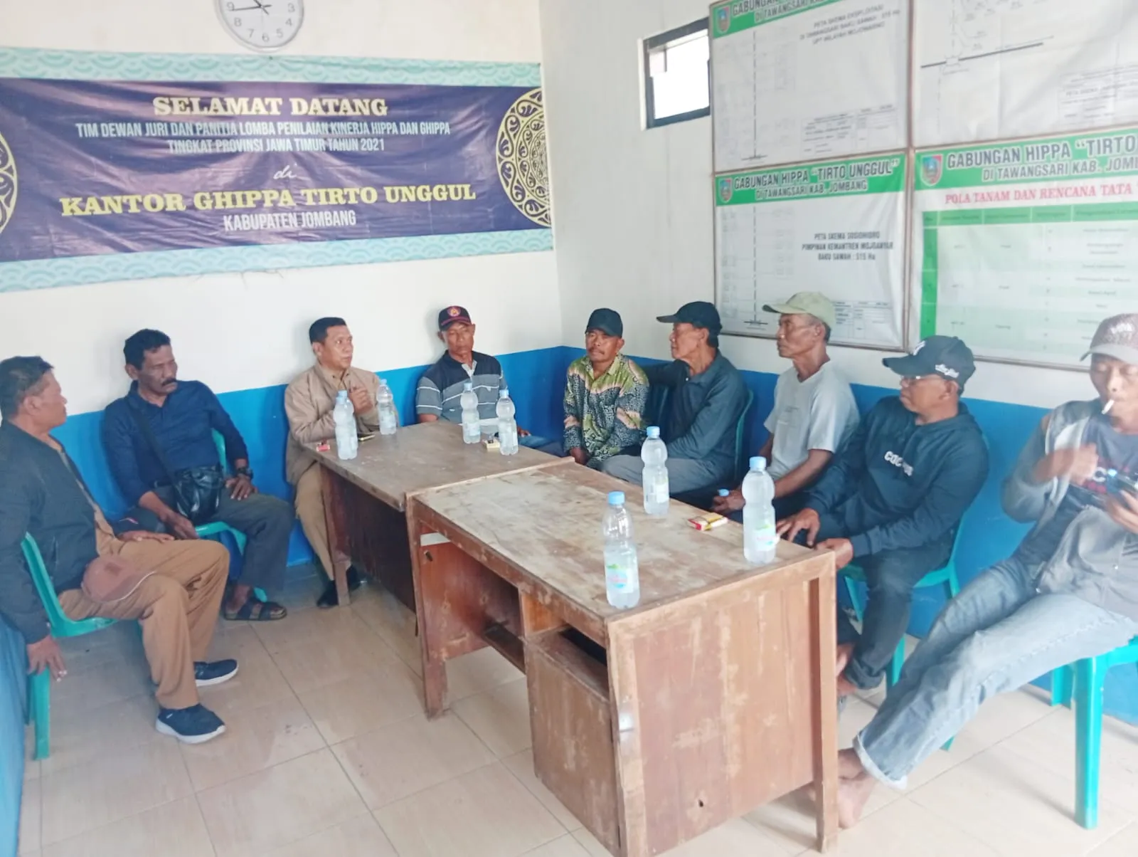 Upaya Menjaga Ketahanan Pangan, UPT Pengairan Mojoagung dan GHIPPA Tawangsari Gelar Rembuk Rukun Pembagian Air