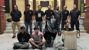 37 Meteran PDAM Hilang, Jatanras Polres Kubu Raya Amankan Tiga Terduga Pelaku