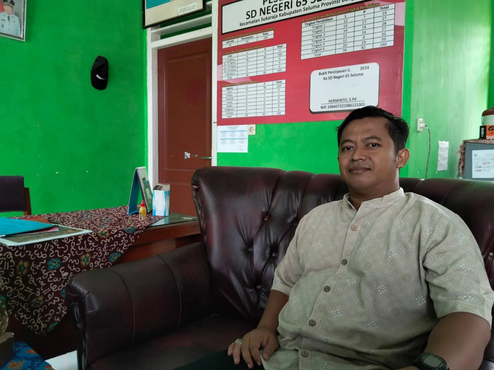 Bangunan Revitalisasi SMPN 43 Seluma sudah capai 50 persen,Plt kepsek ucapkan Terima Kasih Atas Bantuan yang di berikan oleh pemerintah pusat dan kabupaten