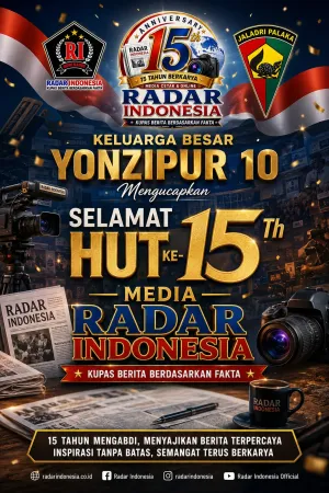 Batalyon Zipur 10 Kostrad Pasuruan Sampaikan Selamat Atas Kiprah Radar Indonesia Sebagai Mitra Media