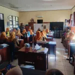 Satbinmas Polres Pasuruan Beri Edukasi Harkamtibmas kepada 1.350 Siswa Dan Dewan Guru SMKN Winongan