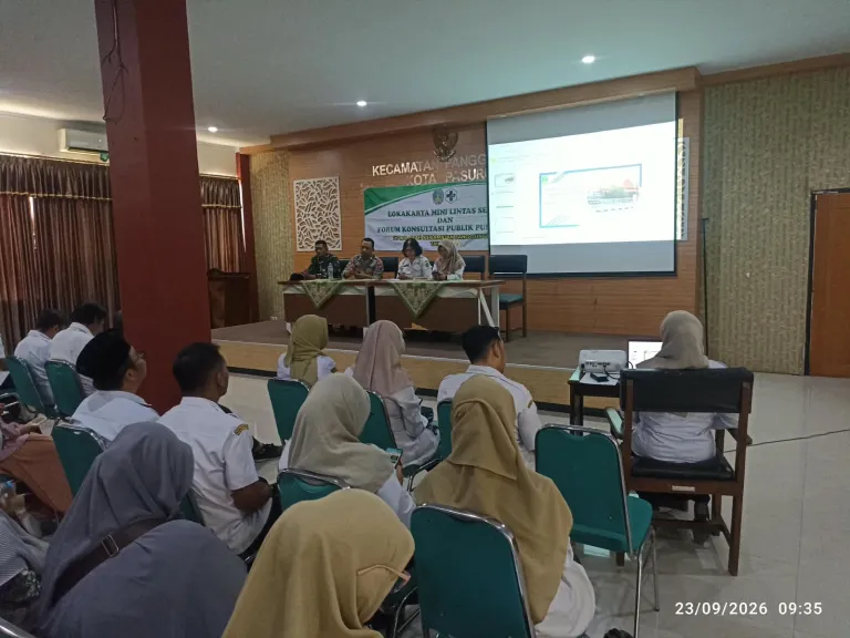 Kecamatan Panggungrejo Gelar Lokakarya Mini dan Forum Konsultasi Publik