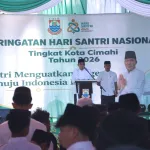 Menuju Indonesia Emas, Wali Kota Cimahi Dorong Santri Kuasai Kecerdasan Buatan