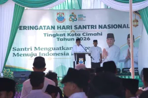 Menuju Indonesia Emas, Wali Kota Cimahi Dorong Santri Kuasai Kecerdasan Buatan