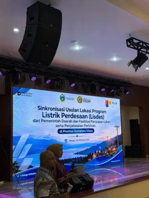 Wakil Bupati Samosir Ariston Sidauruk  Usulkan Pemerataan Akses Listrik ke Masyarakat Melalui Program Listrik Perdesaan
