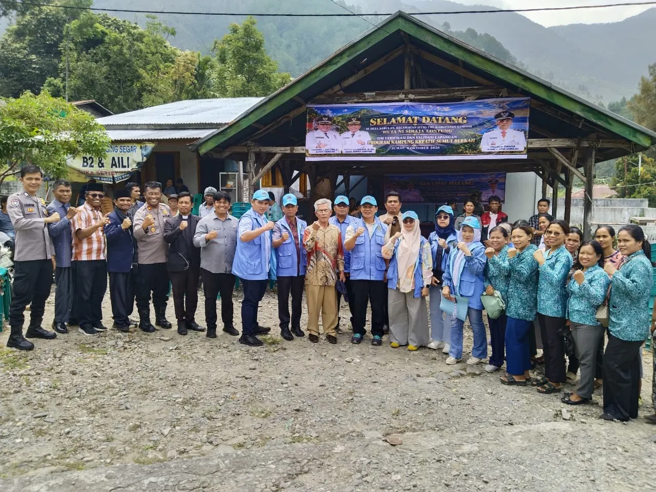 Pemkab Samosir Usulkan  Desa Sabulan Menjadi Kampung Kreatif Melalui Program Sumut Berkah