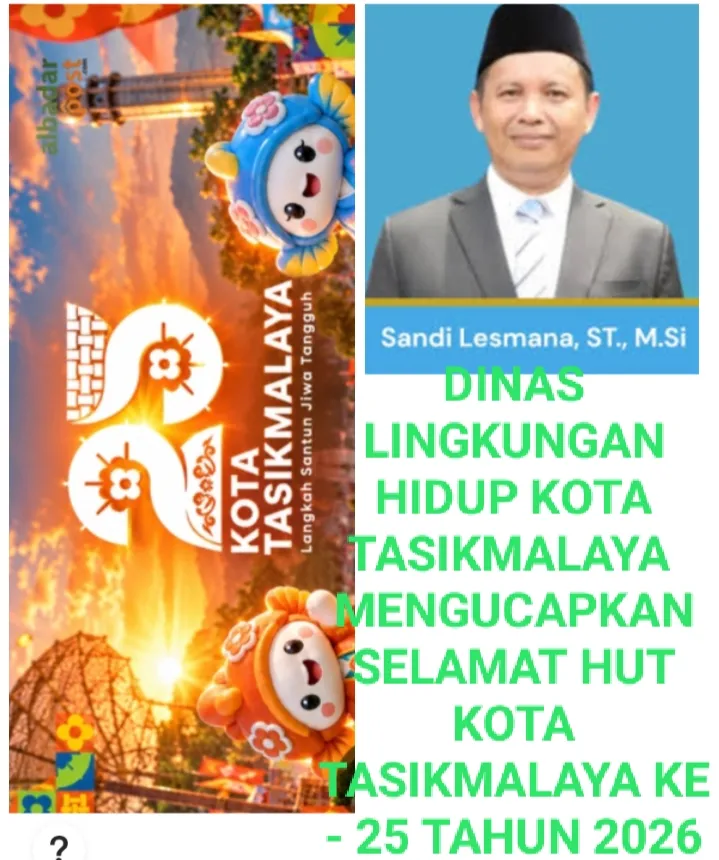 selamat hari jadi kota tasikmalaya ke 25 tahun