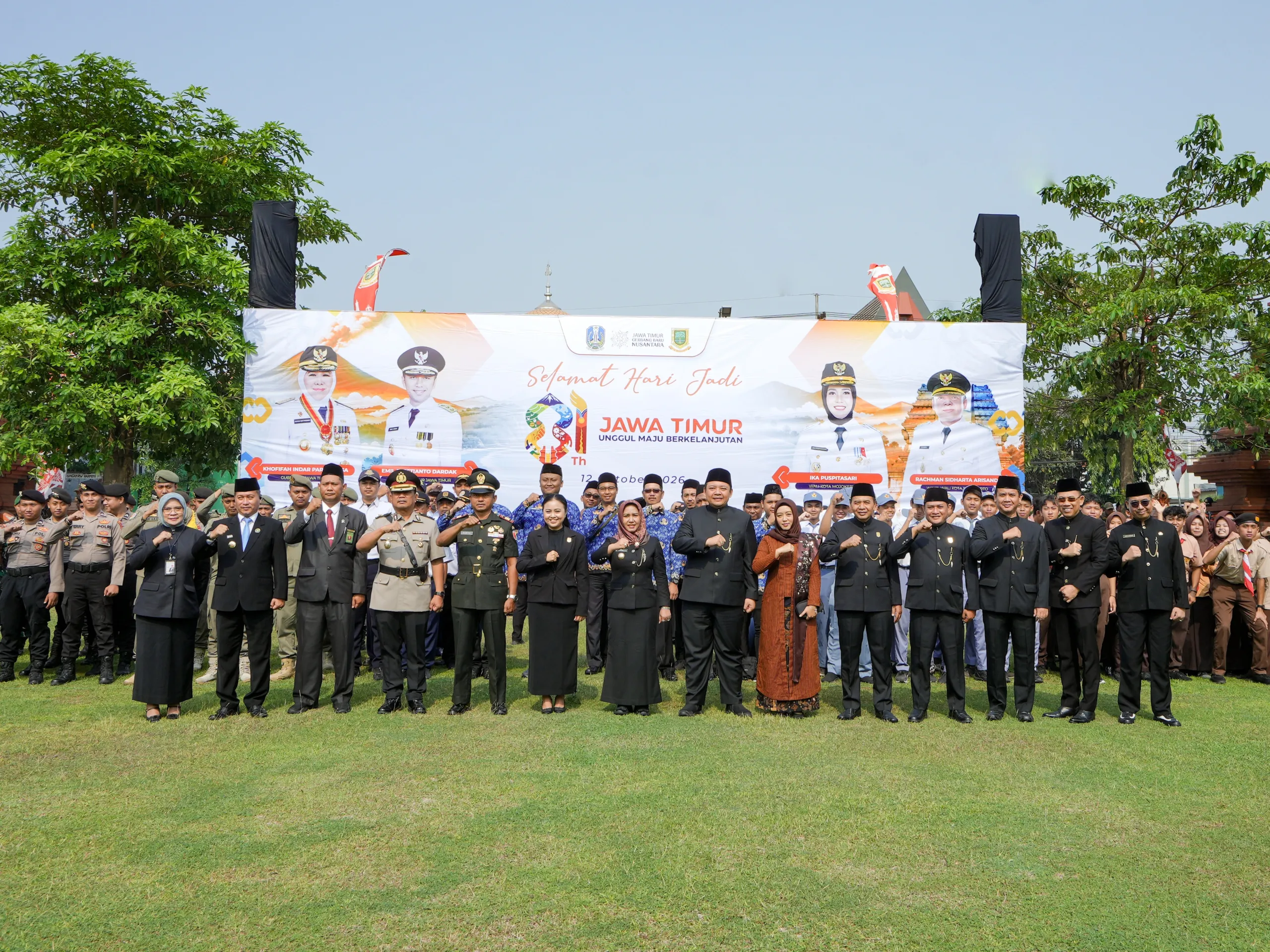 Peringati HUT ke-81 Provinsi Jawa Timur, Pemkot Mojokerto Perkuat Semangat Pembangunan Berkelanjutan