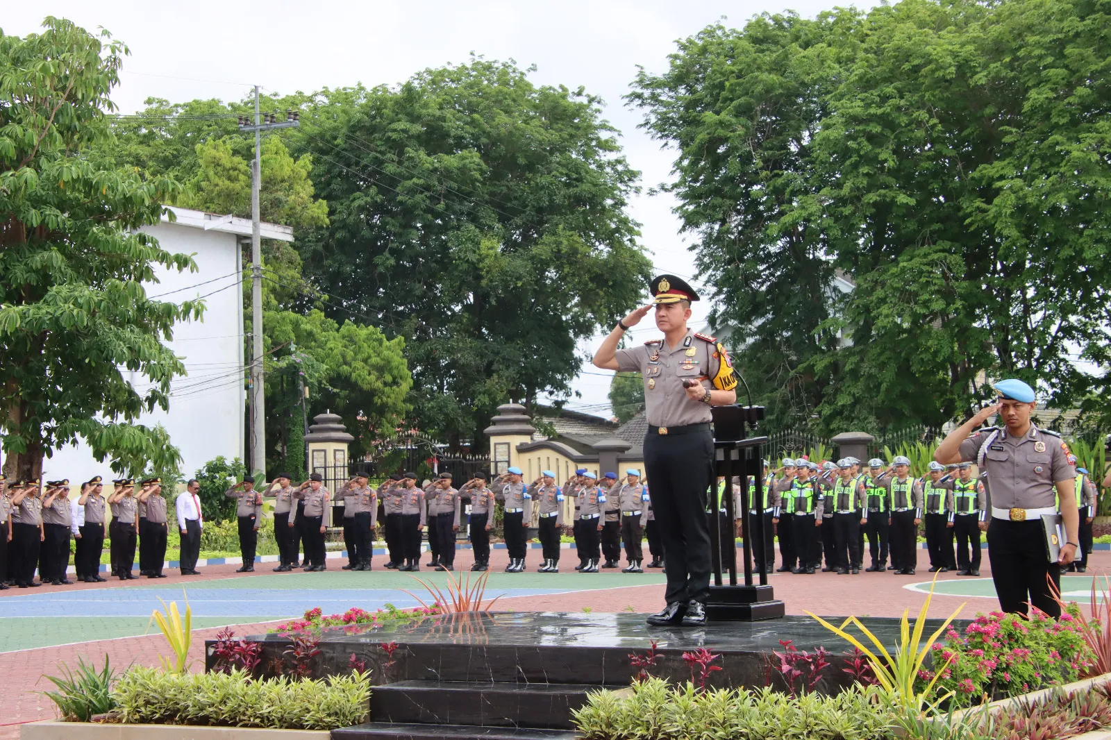 Pimpin Upacara Hari Sumpah Pemuda Ke-98, Kapolresta Sumenep Tekankan Semangat Nasionalisme Dan Persatuan